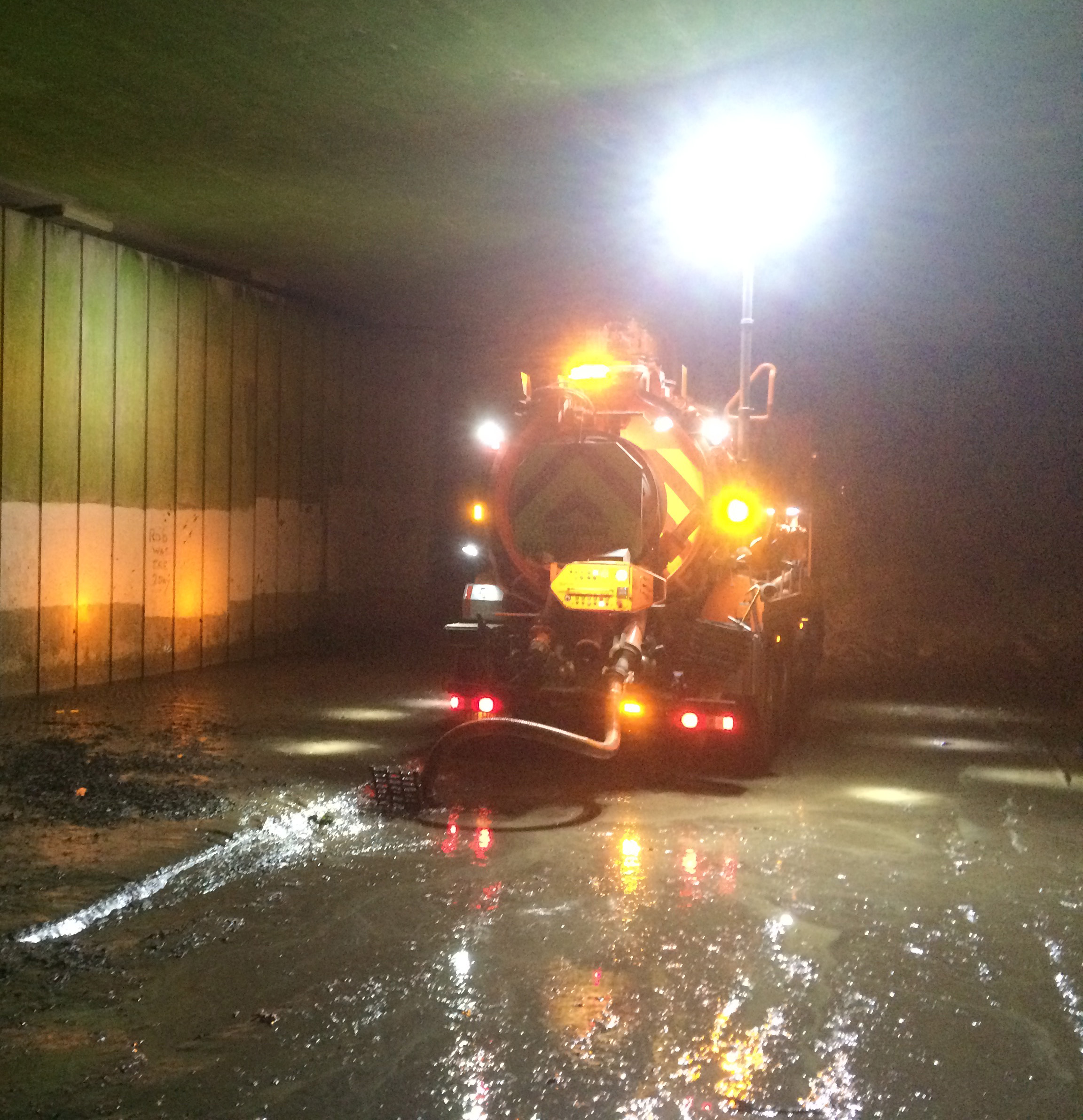 Sewage waste transport